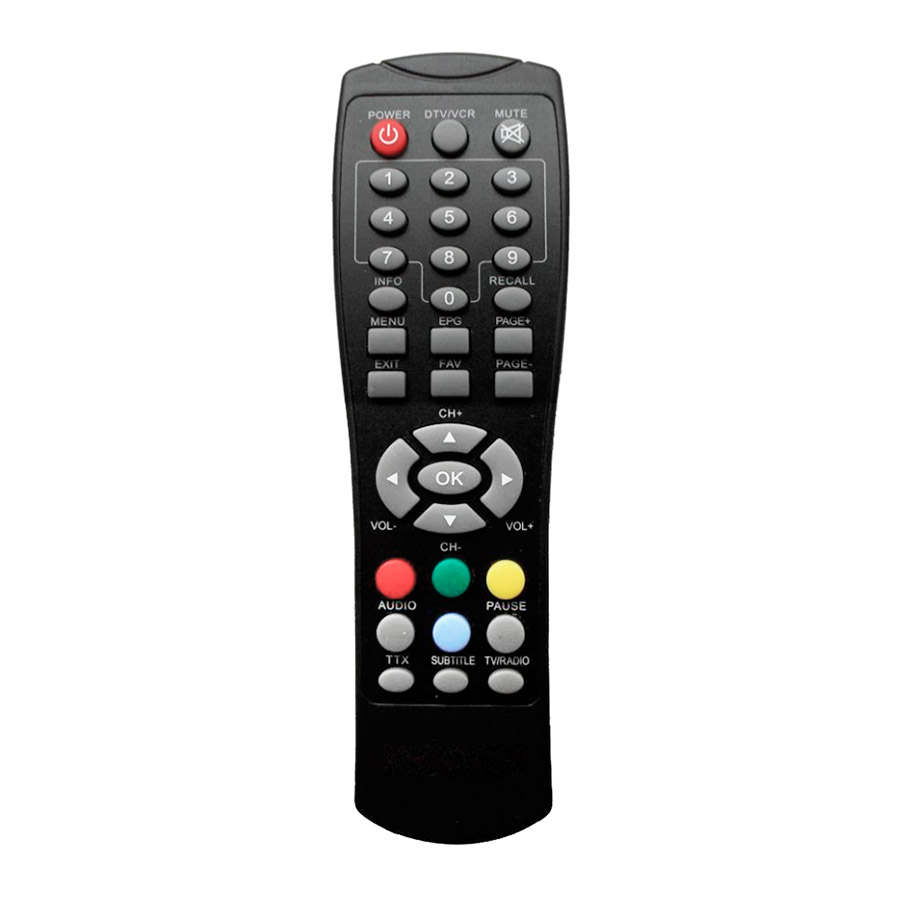 Пульт для ECG (=EVOLVE) DVB-T350 (фото пульта) Пульт для ECG (=EVOLVE) DVB-T350 (фото пульта)