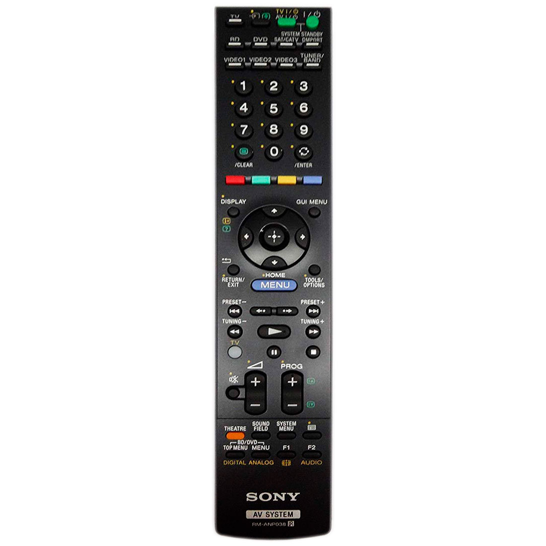 Пульт для Sony RM-ANP038 (фото пульта) Пульт для Sony RM-ANP038 (фото пульта)