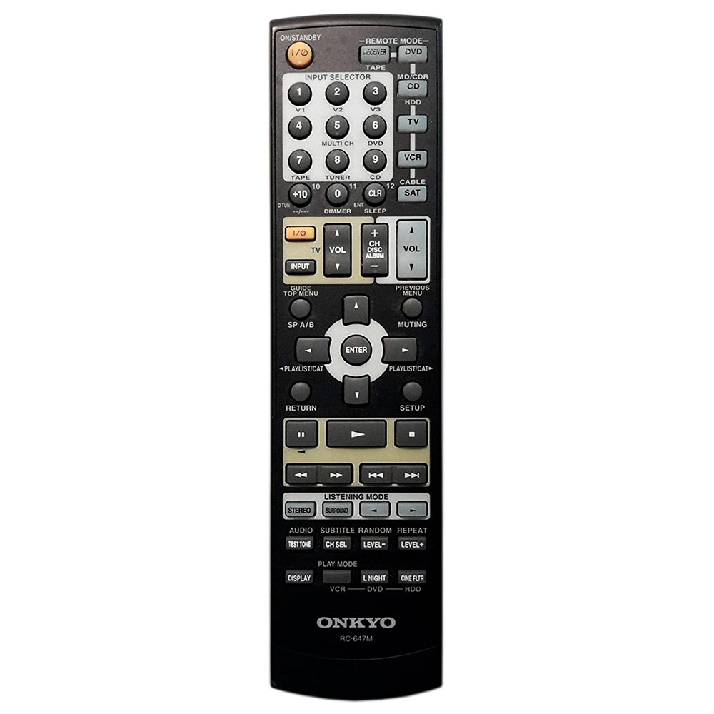 Пульт для ONKYO RC-646S (RC-647M) Пульт для ONKYO RC-646S (RC-647M)