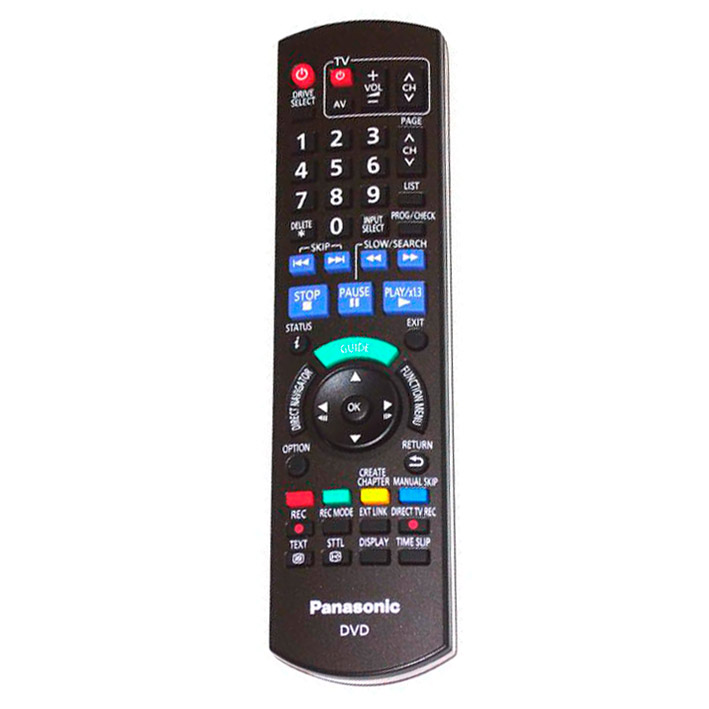 Оригинальный пульт для Panasonic N2QAYB000336 (фото пульта) Оригинальный пульт для Panasonic N2QAYB000336 (фото пульта)