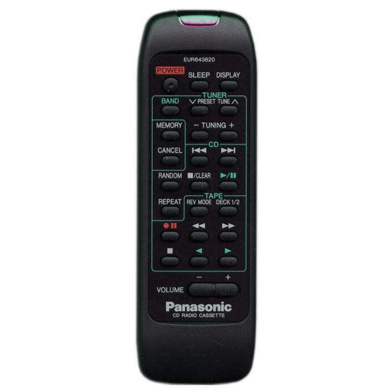 Пульт для Panasonic EUR643820 Пульт для Panasonic EUR643820