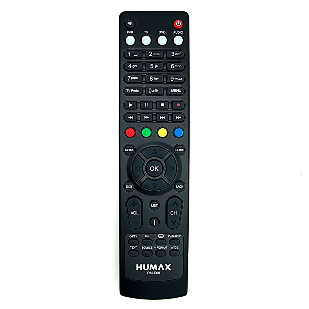 Оригинальный пульт для HUMAX RM-E06, RM-E09, RM-F02, RM-G01 Оригинальный пульт для HUMAX RM-E06, RM-E09, RM-F02, RM-G01