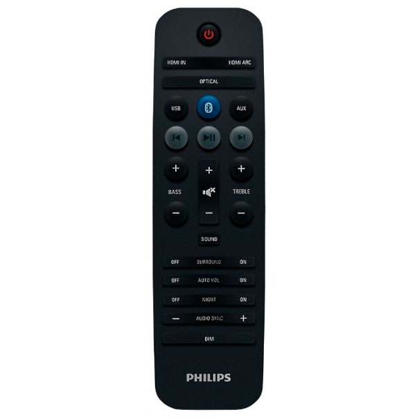 Пульт для Philips HTL5140B/12 (фото пульта) Пульт для Philips HTL5140B/12 (фото пульта)