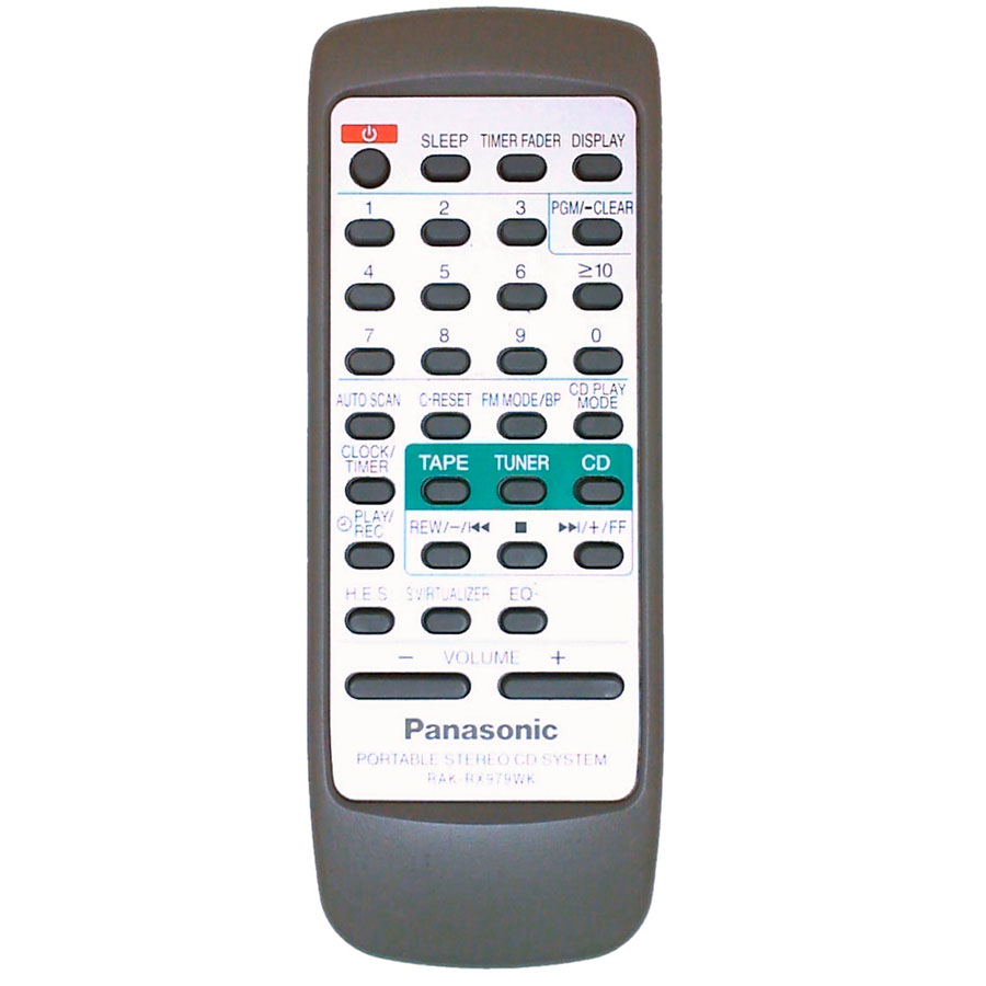 Пульт для Panasonic RAK-RX979WK (фото пульта) Пульт для Panasonic RAK-RX979WK (фото пульта)