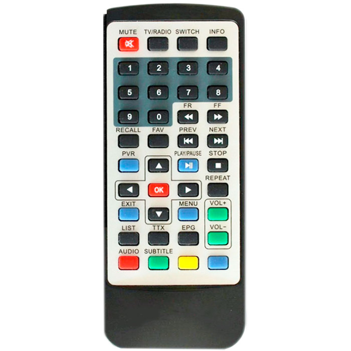 Пульт для ECG TVP1030DVB-T Пульт для ECG TVP1030DVB-T