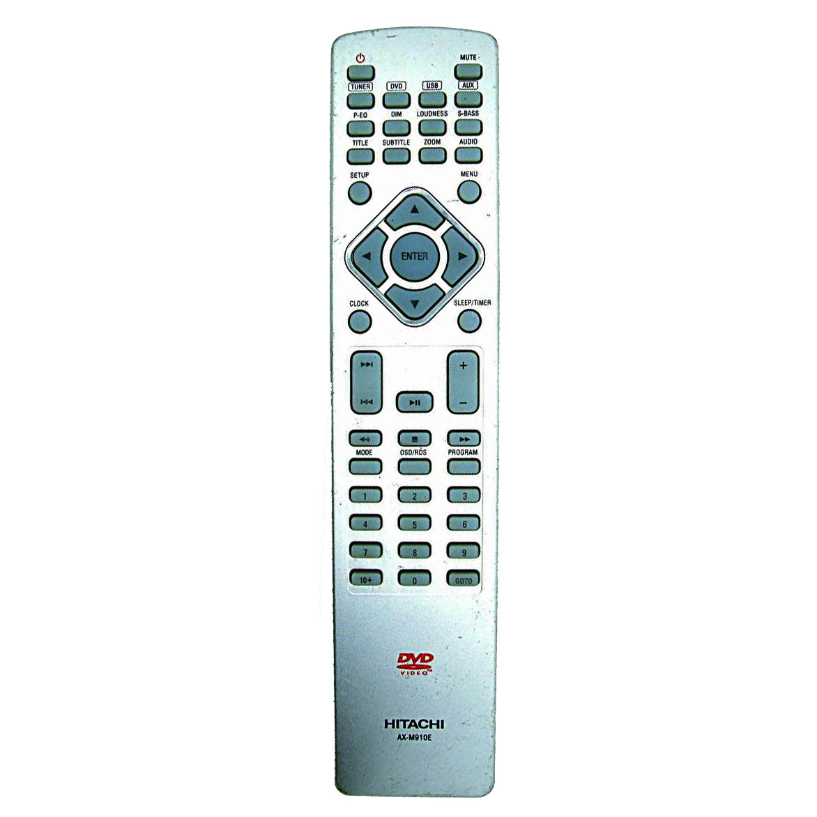 Пульт для Hitachi AX-M910E (фото пульта) Пульт для Hitachi AX-M910E (фото пульта)