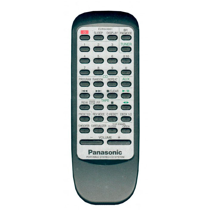 Пульт для Panasonic EUR644861 Пульт для Panasonic EUR644861