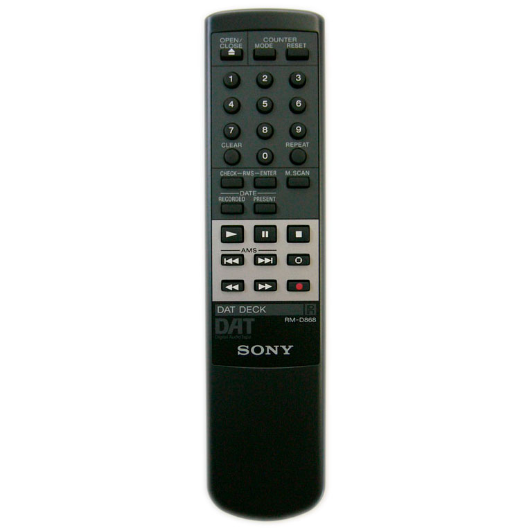 Пульт для Sony RM-D868 (фото пульта) Пульт для Sony RM-D868 (фото пульта)