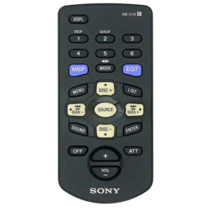 Оригинальный пульт для Sony RM-X119 (фото пульта)