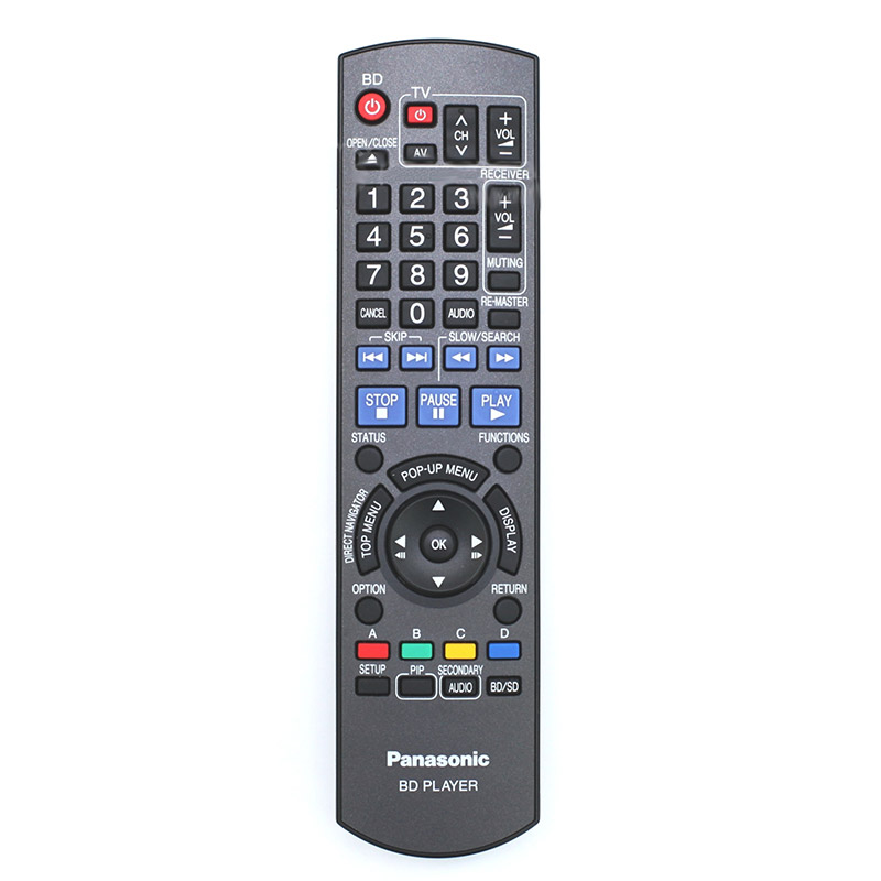 Оригинальный пульт для Panasonic N2QAYB000185 (фото пульта) Оригинальный пульт для Panasonic N2QAYB000185 (фото пульта)