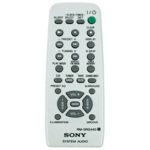 Пульт для Sony RM-SRG440 (фото пульта)
