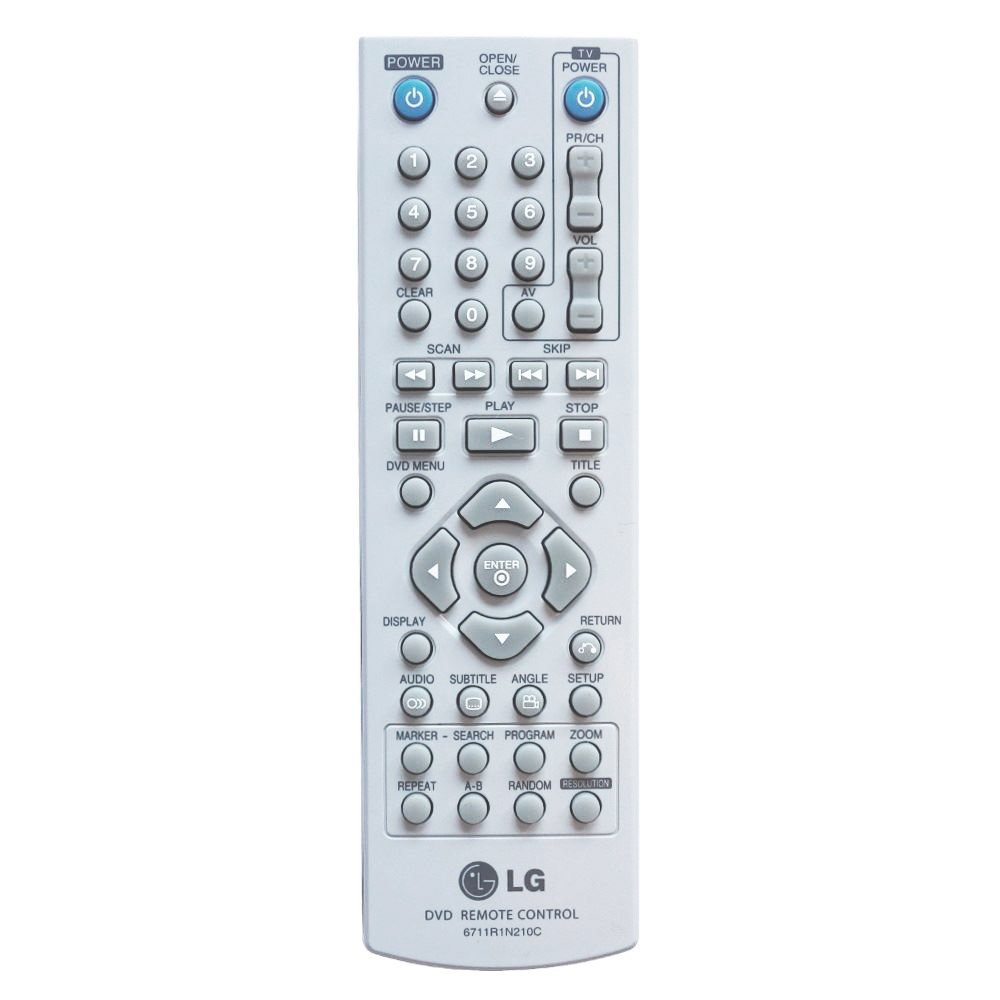 Оригинальный пульт для LG 6711R1N210C (фото пульта) Оригинальный пульт для LG 6711R1N210C (фото пульта)