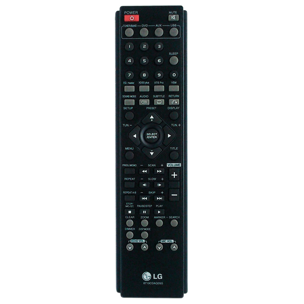 Оригинальный пульт для LG 6710CDAQ05G Оригинальный пульт для LG 6710CDAQ05G