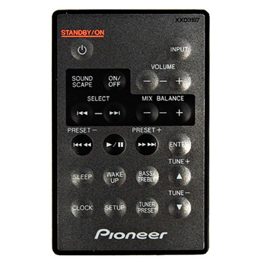 Пульт для Pioneer XXD3187 (фото пульта) Пульт для Pioneer XXD3187 (фото пульта)