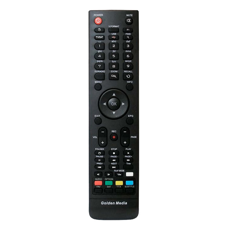 Оригинальный пульт для Golden Media UNI-BOX 9060CRCI HD Оригинальный пульт для Golden Media UNI-BOX 9060CRCI HD