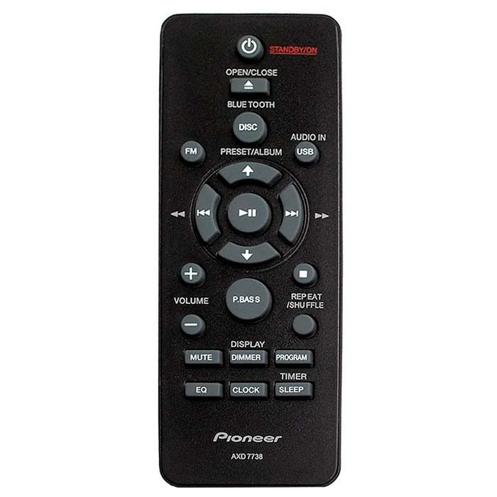 Пульт для Pioneer AXD7738 Пульт для Pioneer AXD7738