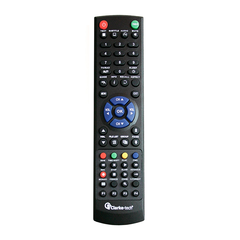 Пульт для Clarke-Tech HD 4100 PLUS (фото пульта) Пульт для Clarke-Tech HD 4100 PLUS (фото пульта)