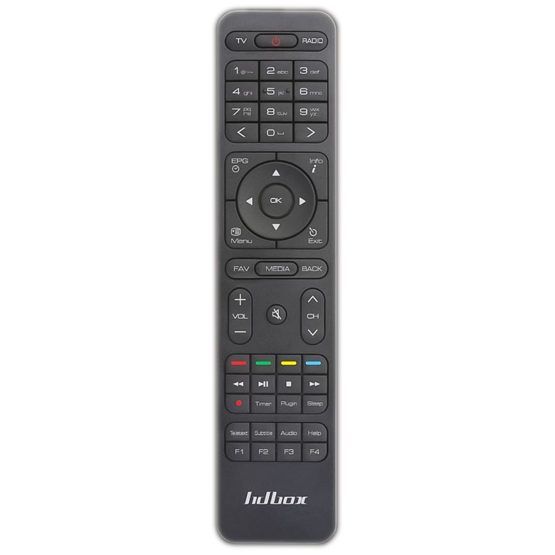 Пульт для HDBox Enibox (фото пульта) Пульт для HDBox Enibox (фото пульта)
