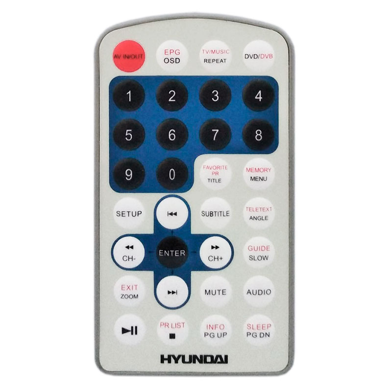 Оригинальный пульт для Gogen, Hyundai PDXD392 и PDP930SU Оригинальный пульт для Gogen, Hyundai PDXD392 и PDP930SU