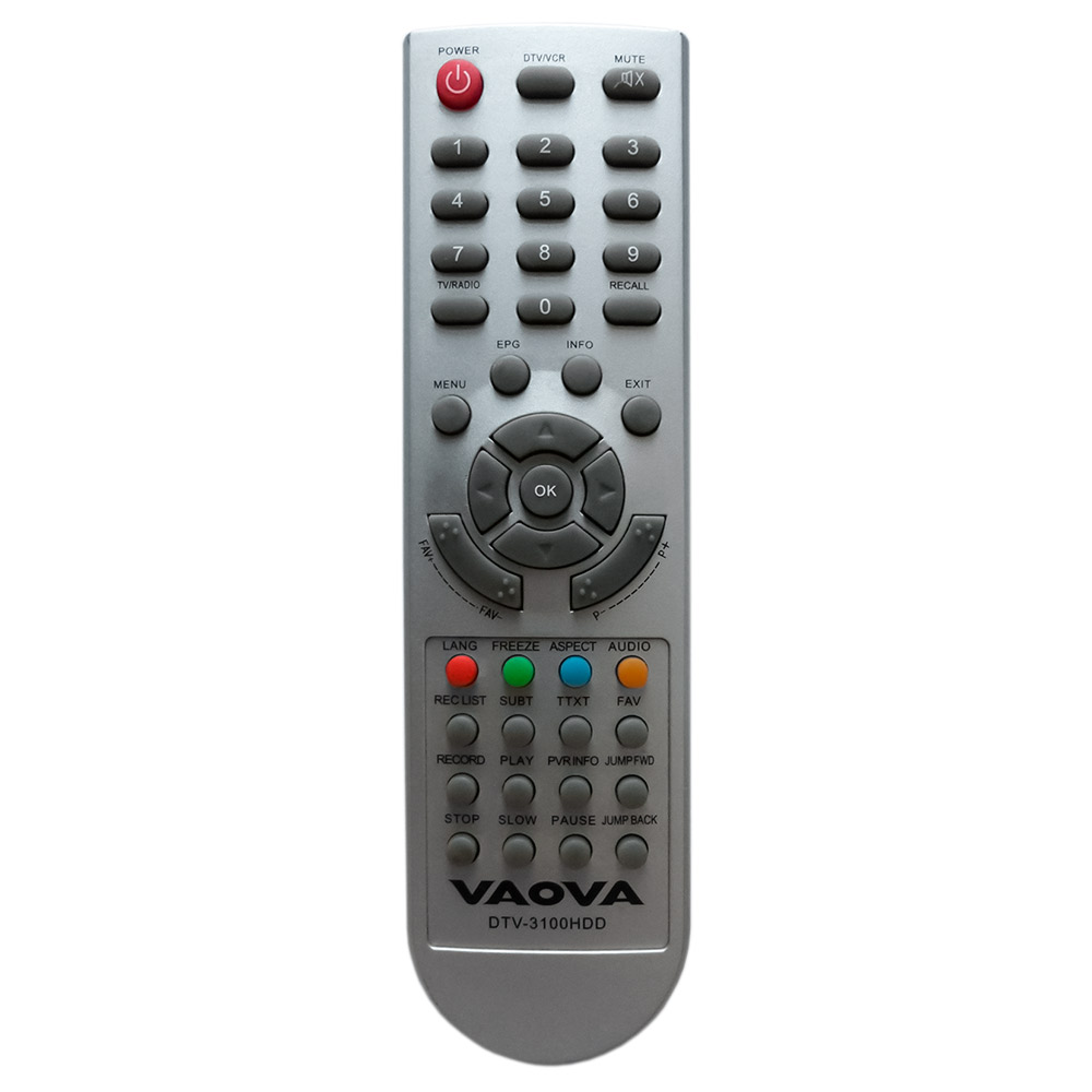 Пульт для Vaova TV-3100HDD (фото пульта) Пульт для Vaova TV-3100HDD (фото пульта)