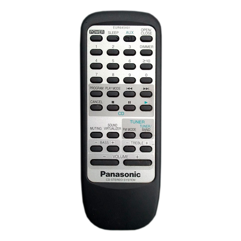 Пульт для Panasonic EUR645401 (фото пульта) Пульт для Panasonic EUR645401 (фото пульта)