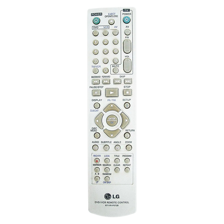 Оригинальный пульт для LG 6711R1P072B (фото пульта) Оригинальный пульт для LG 6711R1P072B (фото пульта)