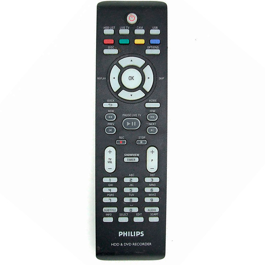 Оригинальный пульт для Philips DVDR3570H (фото пульта) Оригинальный пульт для Philips DVDR3570H (фото пульта)