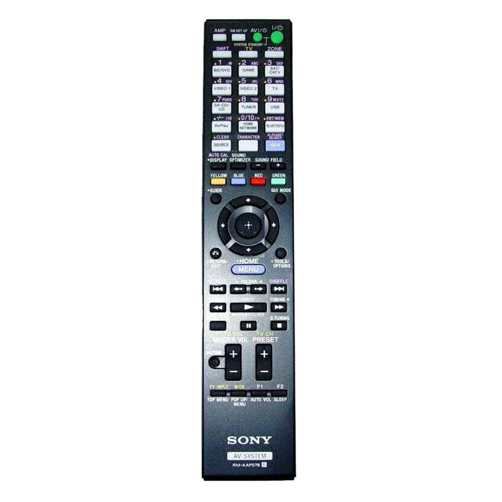 Пульт для Sony RM-AAP078 (фото пульта) Пульт для Sony RM-AAP078 (фото пульта)