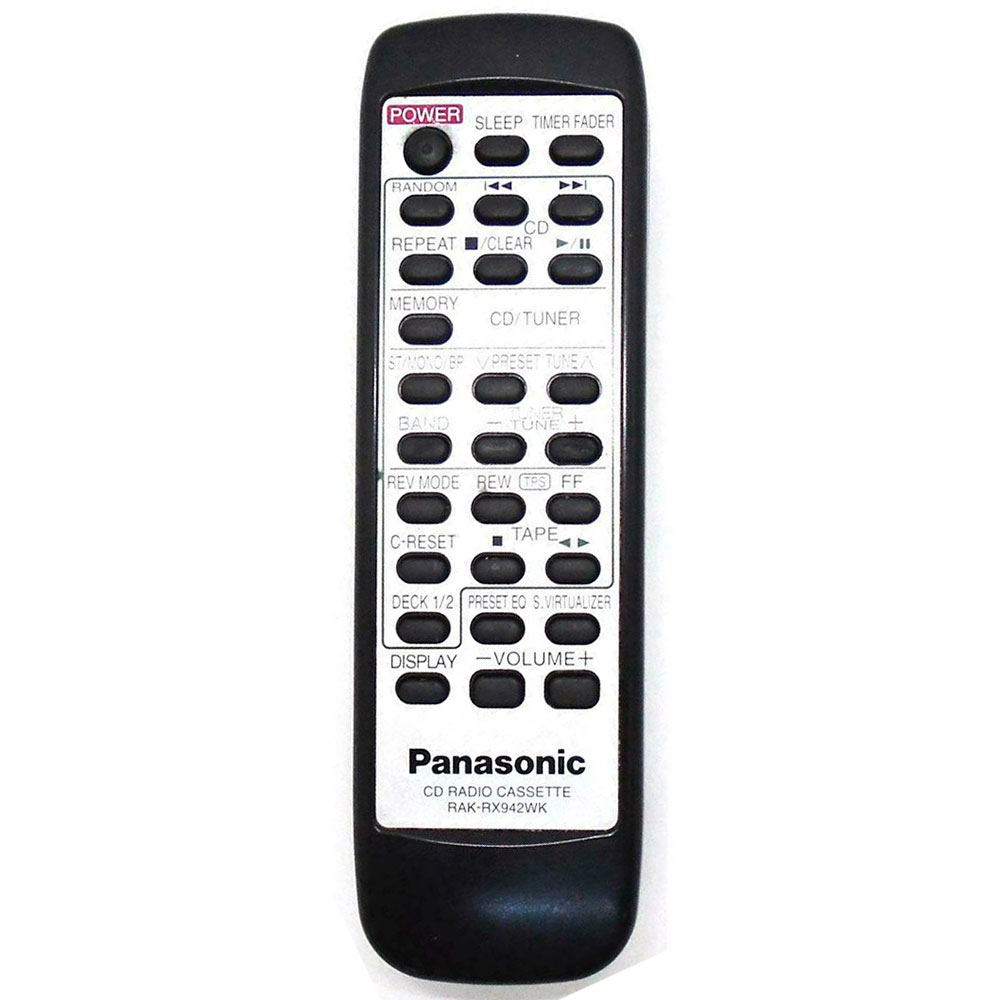 Пульт для Panasonic RAK-RX942WK (фото пульта) Пульт для Panasonic RAK-RX942WK (фото пульта)
