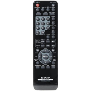 Пульт для SHARP RRMCGA245WJSA (фото пульта)