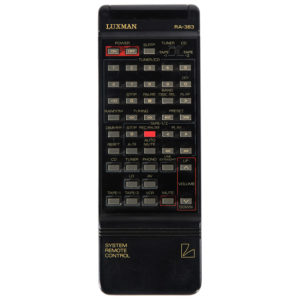 Пульт для Luxman RA383 (фото пульта)