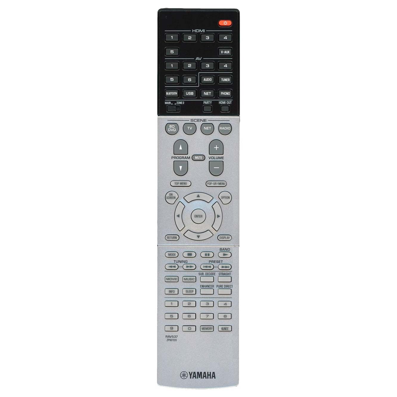 Пульт для Yamaha ZP60120 (RAV537) Пульт для Yamaha ZP60120 (RAV537)