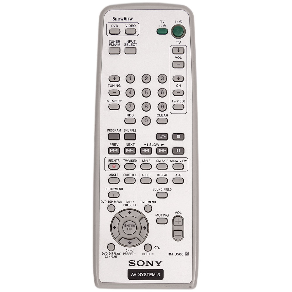 Пульт для Sony RM-U500 (фото пульта) Пульт для Sony RM-U500 (фото пульта)