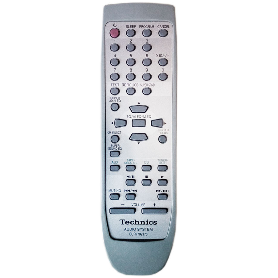 Пульт для Technics EUR7702170 (фото пульта) Пульт для Technics EUR7702170 (фото пульта)