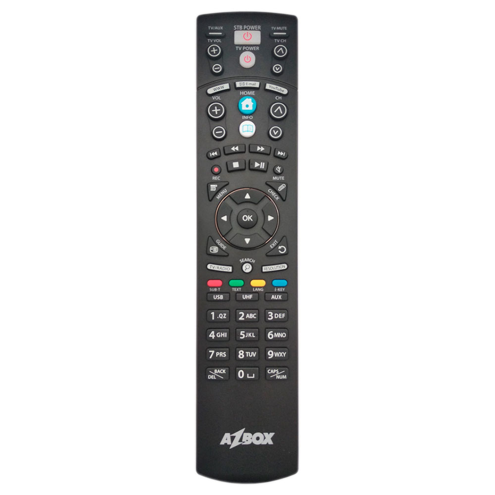 Оригинальный пульт для Azbox Premium HD Оригинальный пульт для Azbox Premium HD