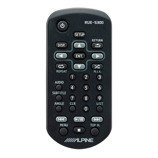 Пульт для Alpine RUE-5300 Пульт для Alpine RUE-5300