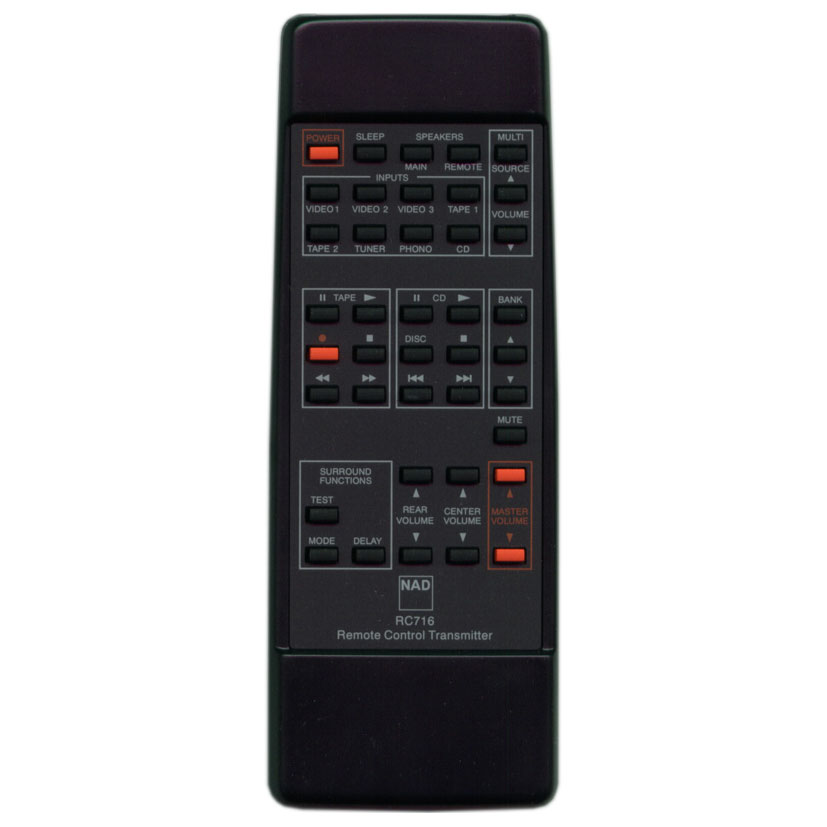 Пульт для NAD RC-716 Пульт для NAD RC-716