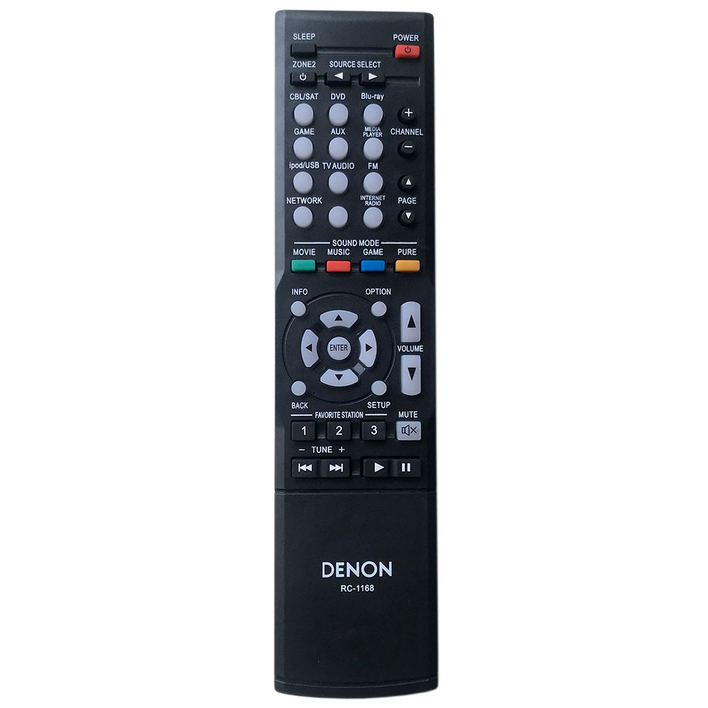 Оригинальный пульт для DENON RC-1168 (фото пульта) Оригинальный пульт для DENON RC-1168 (фото пульта)