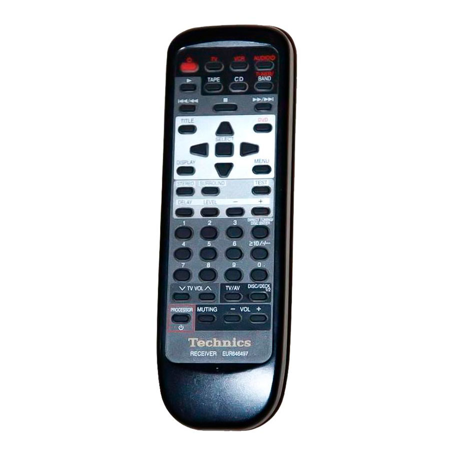 Пульт для Technics EUR646497 Пульт для Technics EUR646497
