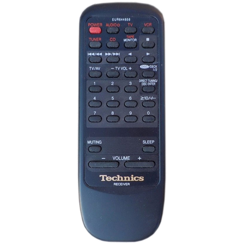 Пульт для Technics EUR644858 (фото пульта) Пульт для Technics EUR644858 (фото пульта)
