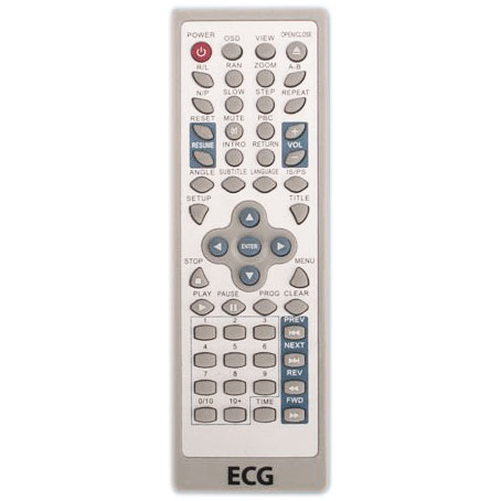 Оригинальный пульт для ECG, Wave Opiumex DVD Оригинальный пульт для ECG, Wave Opiumex DVD