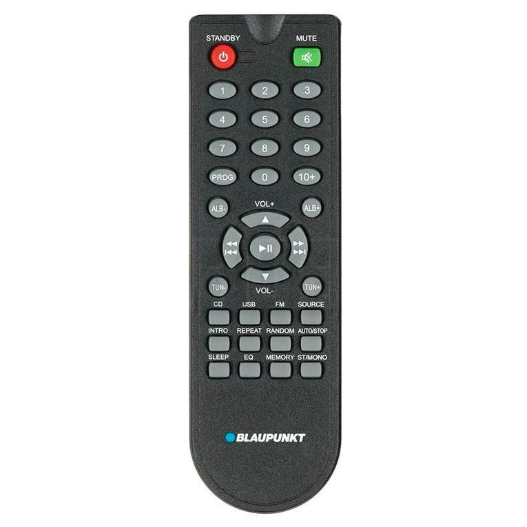 Пульт для Blaupunkt MS5BK (фото пульта) Пульт для Blaupunkt MS5BK (фото пульта)