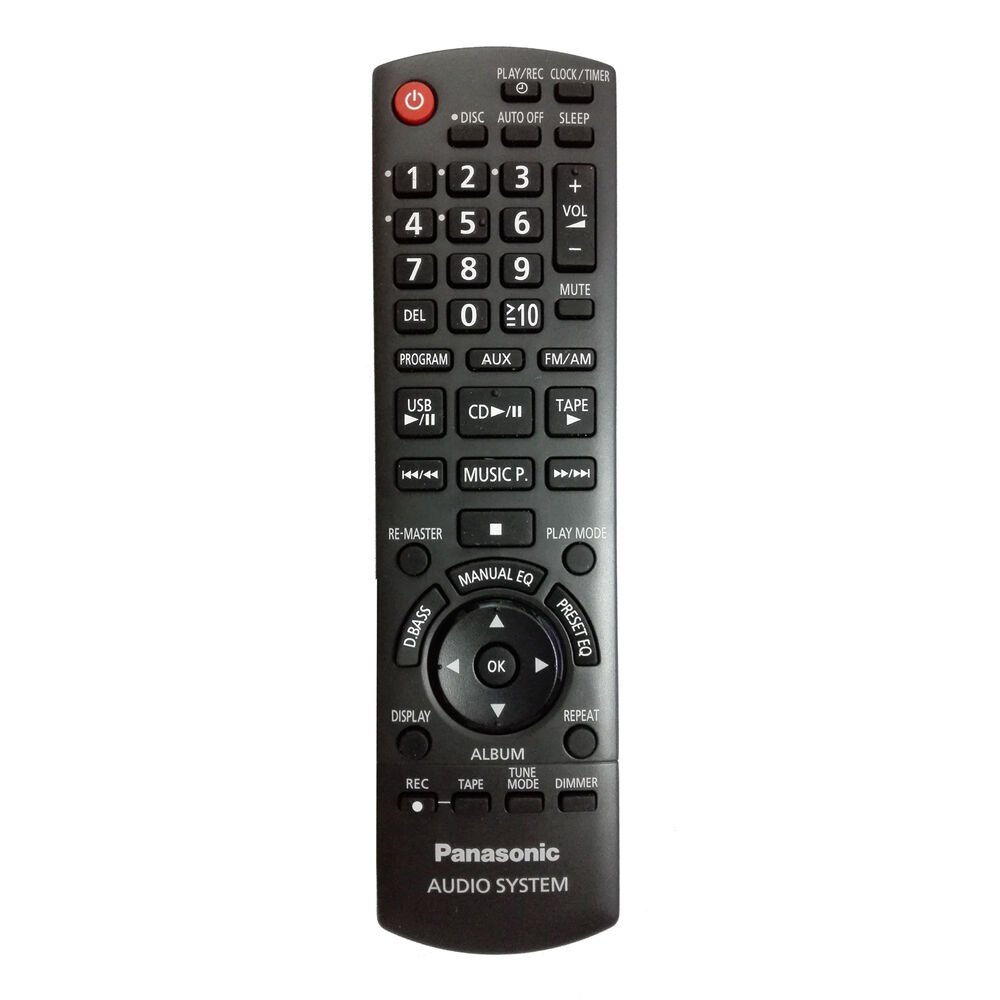Оригинальный пульт для Panasonic N2QAYB000387 (фото пульта) Оригинальный пульт для Panasonic N2QAYB000387 (фото пульта)