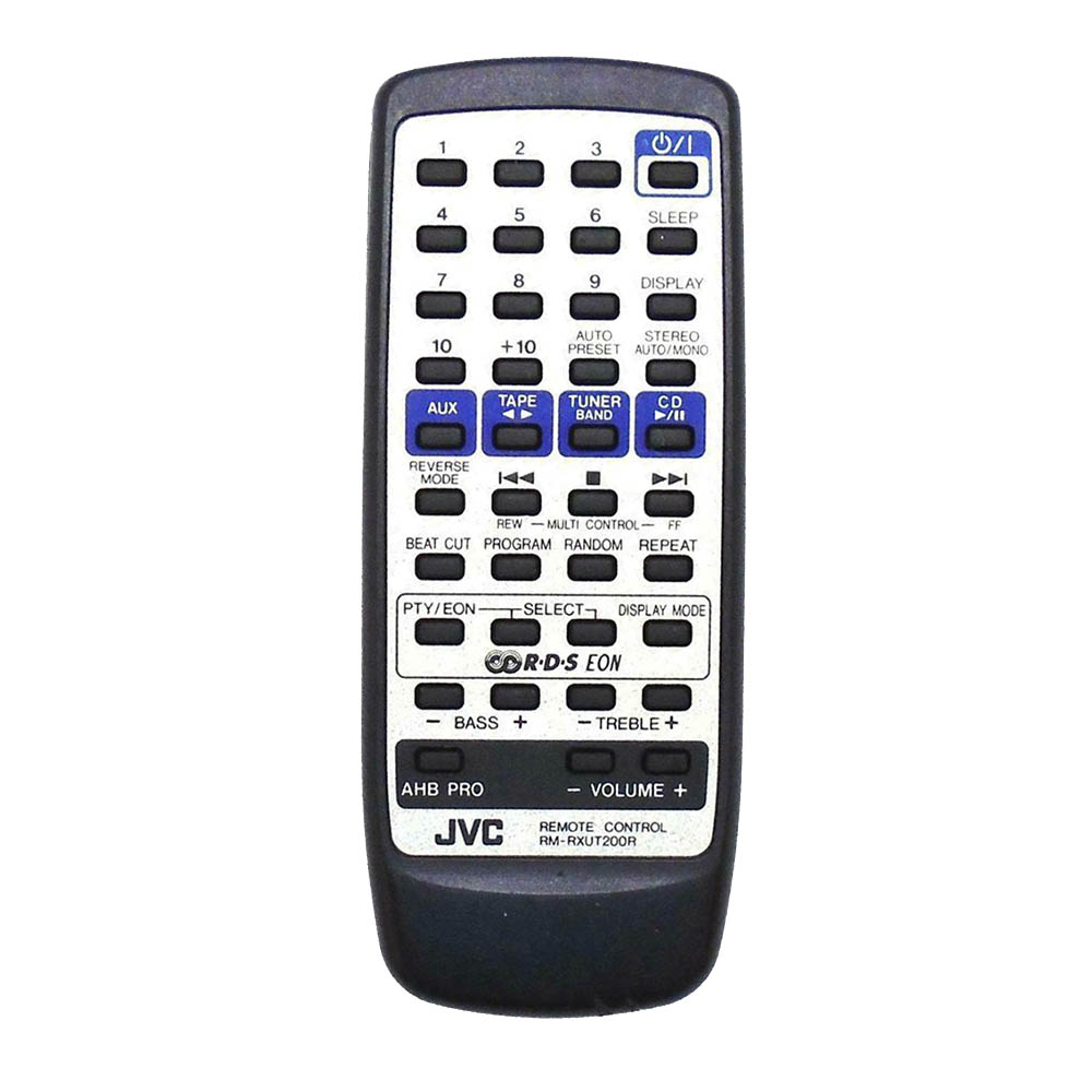 Пульт для JVC RM-RXUT100, RM-RXUT200R (фото пульта) Пульт для JVC RM-RXUT100, RM-RXUT200R (фото пульта)