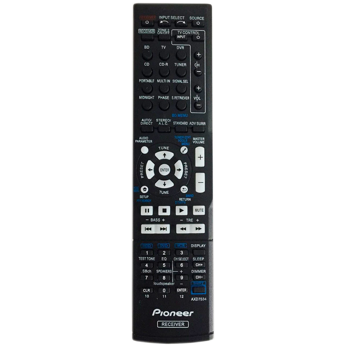 Пульт для Pioneer AXD7536 Пульт для Pioneer AXD7536