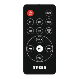 Пульт для TESLA Primesound HQ880 (фото пульта)