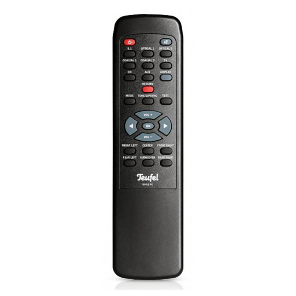 Пульт для Teufel DS52RC (фото пульта) Пульт для Teufel DS52RC (фото пульта)