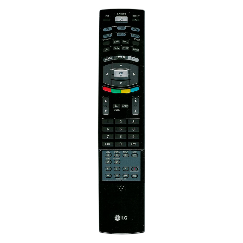 Оригинальный пульт для LG 6710V00142R Оригинальный пульт для LG 6710V00142R
