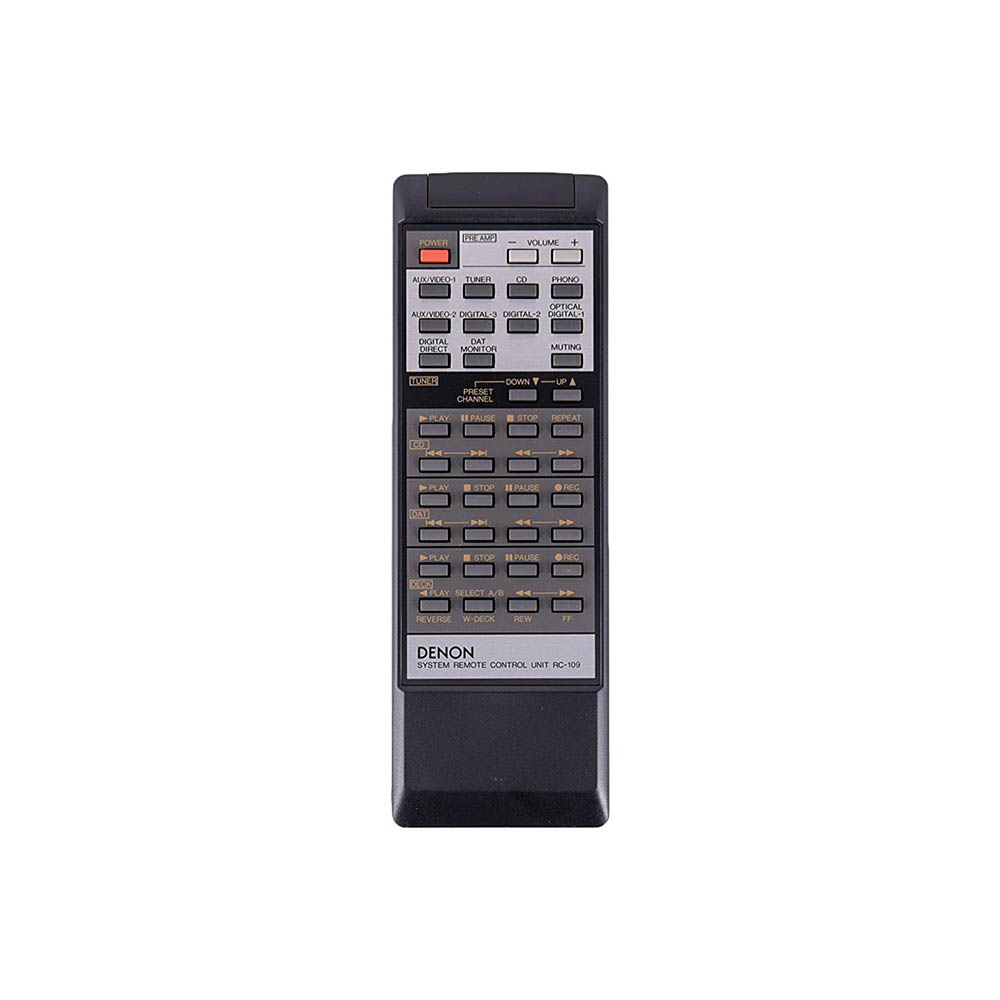 Пульт для DENON RC-109 (фото пульта) Пульт для DENON RC-109 (фото пульта)