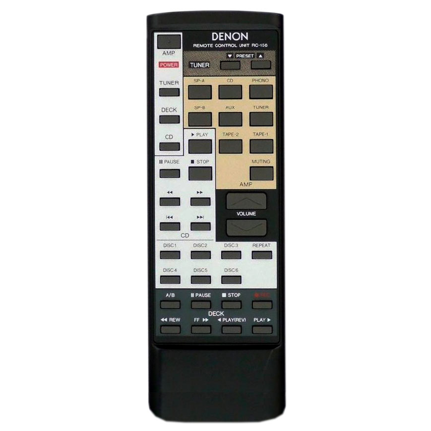 Пульт для Denon RC-156 Пульт для Denon RC-156